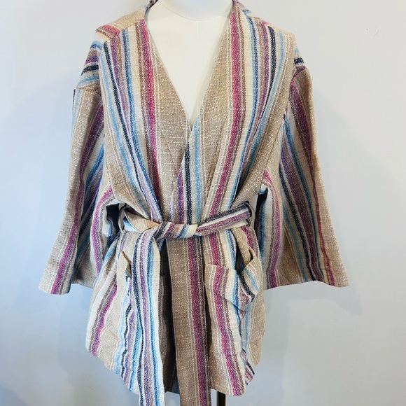 FAHERTY MYKONOS JACKET - SURFRIDER STRIPE LARGE - Picture 4 of 4